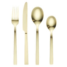 16 Piece Auroline Stainless Steel Cutlery Set